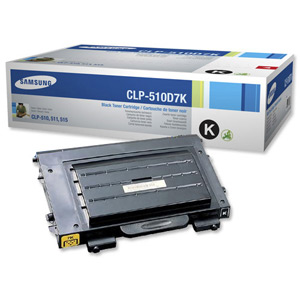 Samsung Laser Toner Cartridge High Capacity Black Ref CLP-510D7K-ELS