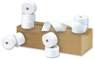 Cash Register Rolls 76x80x12.7mm Length 54.8m Ref CR63 [Pack 20]