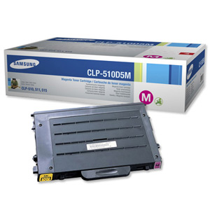 Samsung Laser Toner Cartridge High Capacity Magenta Ref CLP-510D5M-ELS