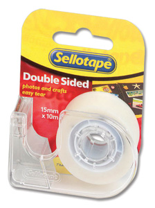 Sellotape Double Sided Tape Dispenser 15x10mm Ref 4275 [Pack 6]