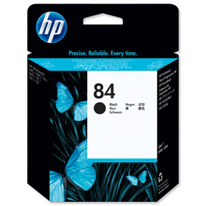 Hewlett Packard [HP] No. 84 Inkjet Printhead Page Yield 485pp Black Ref C5019A