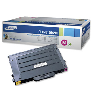 Samsung Laser Toner Cartridge Page Life 2000pp Magenta Ref CLP-510D2M-ELS