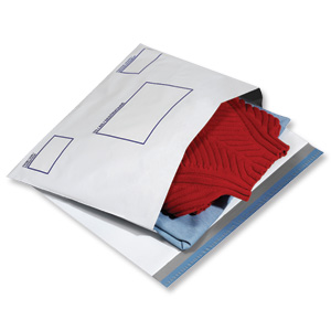 PostSafe DXB Envelope Extra Strong Polythene Opaque W440xH320mm Self Seal Ref P26 [Box 100]