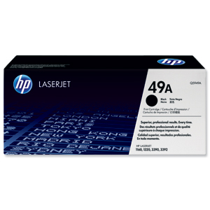 Hewlett Packard [HP] No. 49A Laser Toner Cartridge Page Life 2500pp Black Ref Q5949A