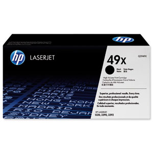 Hewlett Packard [HP] No. 49X Laser Toner Cartridge Page Life 6000pp Black Ref Q5949X Ident: 815B