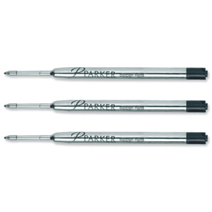 Parker Refill Ball Pen Fine Blue Ref S0881300 [Pack 12]