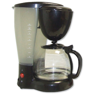Filter Coffee Maker Single Jug Capacity 8-10 Cups Black