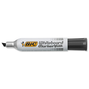 Bic 1781 Whiteboard Marker Chisel Tip Line Width 3.5-5.5mm Black Ref 1199178109 [Pack 12]