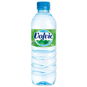 Volvic Natural Mineral Water Bottle Plastic 500ml Ref 02210 [Pack 24]