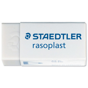 Staedtler Rasoplast Eraser Self-cleaning 42x18x12mm Ref 526B30 [Pack 30]
