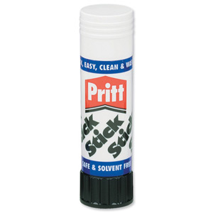 Pritt Stick Glue Solid Washable Non-toxic Medium 20gm Ref 1406935 [Pack 24]