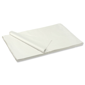 Tissue Paper Acid Free for Packaging 17gsm Sheet 500x750mm White [Pack 480]