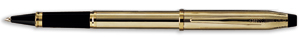 Cross Century 10 CT Rolled Gold Rollerball Selectip Pen Ref 4504