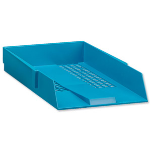 Avery Systemtray 44 Filing Tray W254xD380xH63mm Blue Ref 44BLUE
