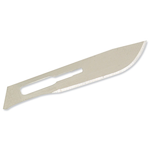 Spare Blades No.10 for Metal Scalpel [Pack 100]