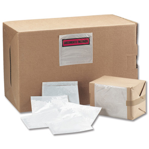 Packing List Envelopes Polythene A6 Plain 158x110mm [Pack 1000]