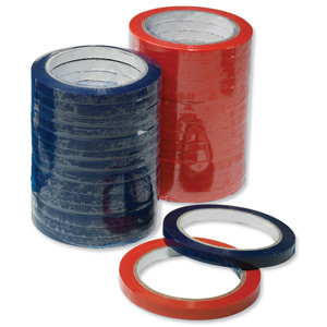 Robinson Young Vinyl Bag Sealing Tape Blue 9mmx66m Ref RY2295 [Pack 16]