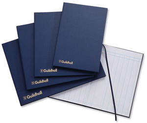 Guildhall Account Book 31 Series 8 Cash Column 80 Leaf 298x203mm Ref 31/8Z