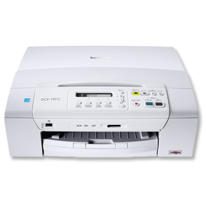 Brother Multifunction Inkjet Colour Printer Network 1200x6000 dpi Ref DCP-197C