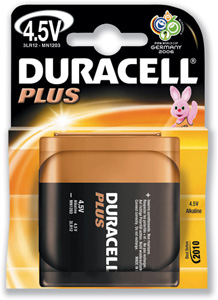 Duracell Plus Battery Alkaline 4.5V Ref MN1203B1