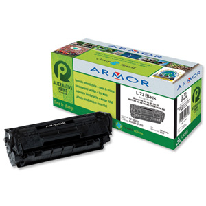 Armor Compatible Laser Toner Cartridge Black [HP Q2612A Equivalent] Ref K11997