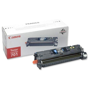 Canon 701Y Laser Toner Cartridge Page Life 4000pp Yellow Ref 9284A003