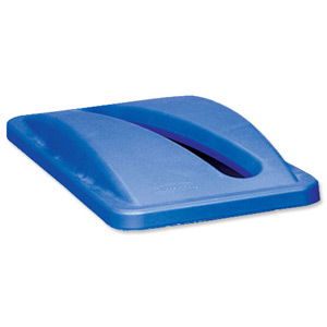 Rubbermaid Slim Jim Lid for Paper Recycling System Blue Ref 2703-88-BLU