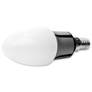 Verbatim Bulb LED Classic E14 Socket 4W Warm White 90 Luminous Flux Dimmable Ref 52002