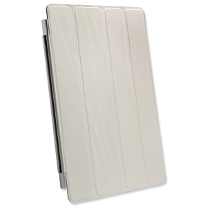 Apple iPad Smart Cover for iPad 2+ Magnetic Microfibre Lining Leather Cream Ref MD305ZM/A