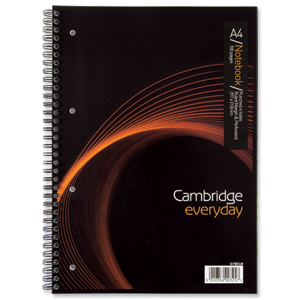 Cambridge EveryDay Notebook Wirebound 100 Pages 80gsm A4 Ref 400020193 [Pack 5]