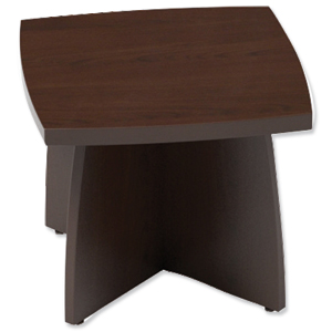 Adroit Coffee Table W550xD550xH460mm Dark Walnut