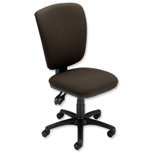 Trexus Plus Matrix Asynchronous Chair Seat W460xD470xH490-580mm Backrest H540mm Charcoal