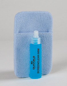 Durable Screenclean Mini Kit Compact Spray Microfibre Glove Ref 5825