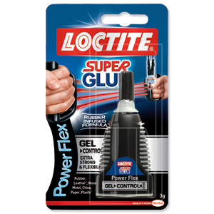 Loctite Super Glue Power Flex Gel Control 3g Ref 1621077