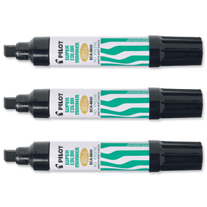 Pilot Jumbo Permanent Marker Oil-based Chisel Tip 3-12.5mm Line Black Ref SCA660001 [Pack 12]