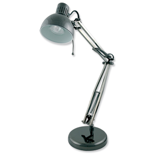 Studio Poise Hobby Desk Lamp Adjustable 35w Black Chrome Ref L855BH