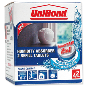 UniBond Humidity Absorber Small Refill Ref 1554712 [Pack 2]