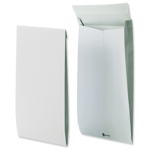 Securitex Pocket Envelopes Gusset Peel & Seal C4 White Ref 8350206 [Pack 50]