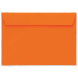 Juice Envelopes Wallet Peel and Seal 120gsm Tangerine Twist C5 [Pack 500]