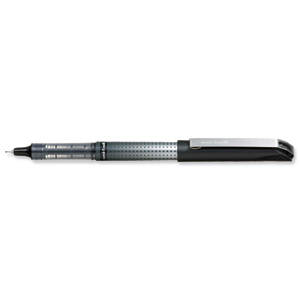 Uni-ball UB-185S Eye Needle Pen Stainless Steel Point Micro 0.5mm Tip Black Ref 153528382[Pack 14 for 12]
