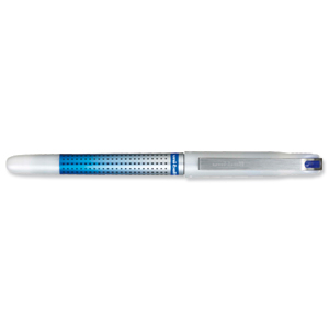 Uni-ball UB-187S Eye Needle Pen Stainless Steel Point Fine 0.7mm Tip Blue Ref 153528380 [Pack 14 for 12]