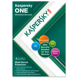 Kasperky One Anti Virus Internet Security Software Ref KL1931UXCFS