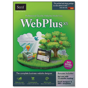 Serif Web Plus X5 for Windows Ref WPX6-DF-ENG-STA