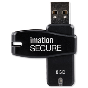 Imation SECURE Software Encrypted Flash Drive USB 2.0 8GB Ref i25891