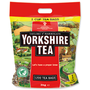 Yorkshire Tea Bags Ref 1109 [Pack 1200]