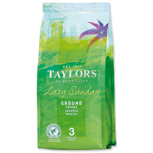 Taylors of Harrogate Lazy Sunday Coffee Roast & Ground Medium Roast 227g Ref 3675
