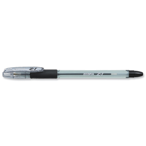 Zebra Z1 Smooth Ball Pen Medium 0.7mm Black Ref 24161 [Pack 12]