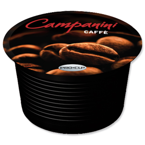 Campanini Caffe Coffee Capsules 16 per Box Ref 1193 [6 Boxes]