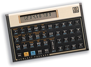 Hewlett Packard [HP] Calculator Financial Battery-power 10 Digit over 120 Functions Ref HP12C