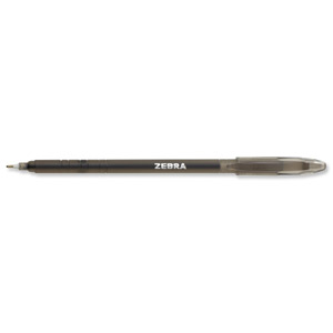 Zebra Z-Stick Super Smooth Ball Pen Medium Black Ref 2364 [Pack 50]
